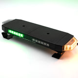 Putco 16 Inch Green Hornet LED Rooftop Strobe Light Bar Kit with Magnetic Mount: 16 Inch Green Hornet