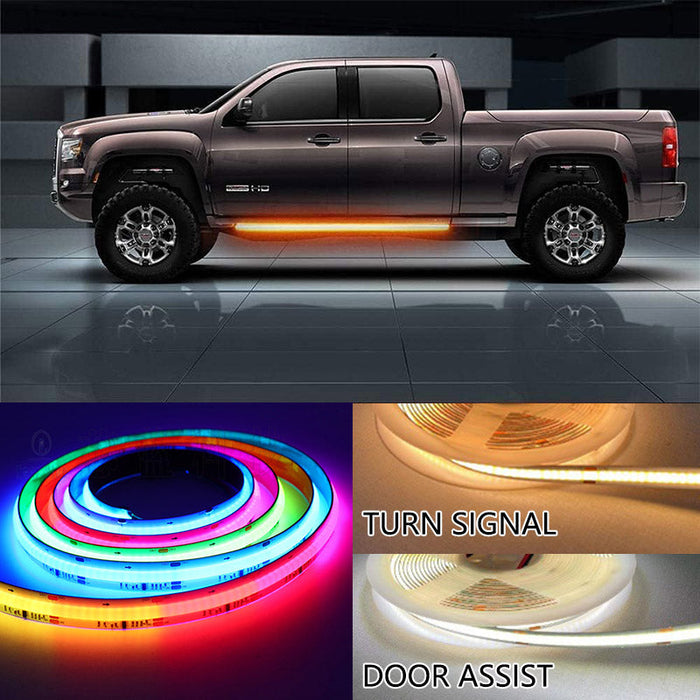 Race Sport Lighting COLORTRAIL LED Running Board Lights - image 2