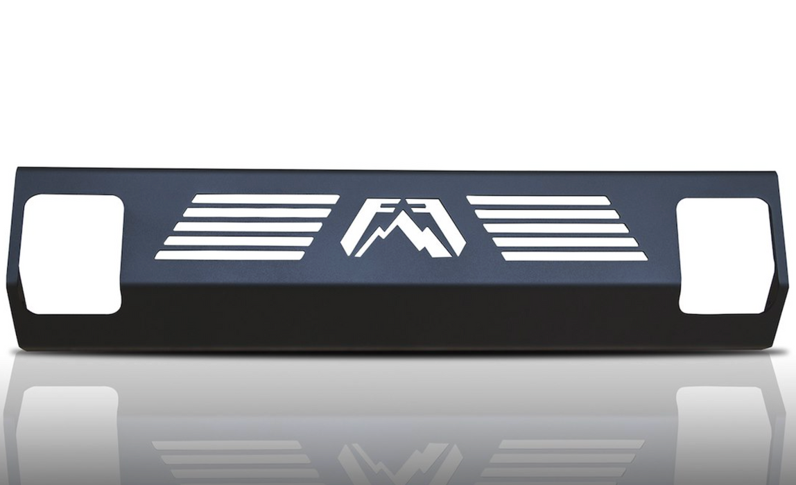 Fab Fours Black Steel Universal High Flow Lower Guard for Half Ton ('K') Bumpers - KGAIR-1 - image 1