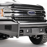 Fab Fours Black Steel Adaptive Cruise Control Lower Guard For 2018 2020 Ford F 150 Kgmod 1 - image 1