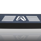 Fab Fours Black Steel Elite Hi-Flow Lower Guard - QGAIR-1 - image 1