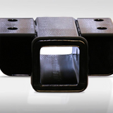 Fab Fours Black Steel Elite Ranch 2" Receiver (Fits all Full Size ELITE Front Bumpers) - QREC-1 - image 3