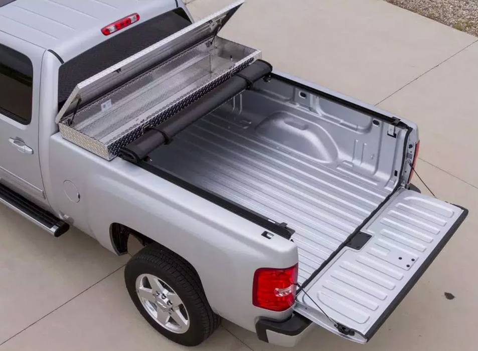 Access Toolbox Compatible Soft Roll-Up Truck Bed Cover | 2003-2009 Ram 2500/3500 8' Bed