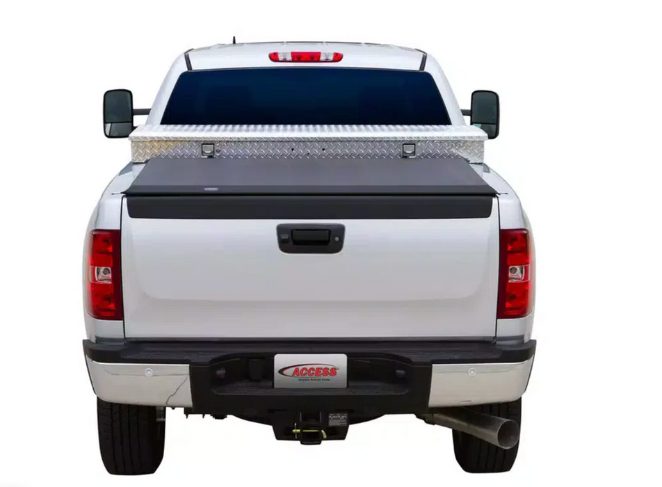 Access Toolbox Compatible Soft Roll-Up Truck Bed Cover | 2007-2013 Chevy Silverado 1500 5'8" Bed
