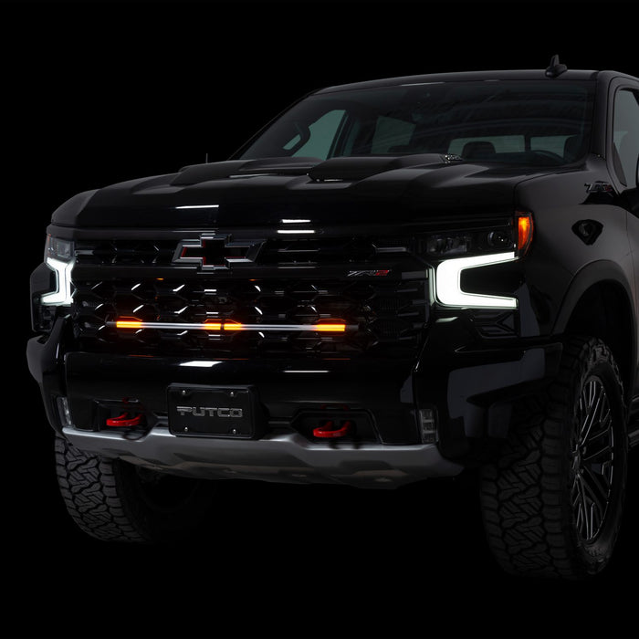 Putco Virtual Blade LED Grille Light Bar 37 Inch Kit with Wireless Remote for 2014 to 2027 Silverado & Sierra, 2011 to 2027 Super Duty & Tundra: Virtual Blade 37 Inch