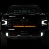 Putco Virtual Blade LED Grille Light Bar 37 Inch Kit with Wireless Remote for 2014 to 2027 Silverado & Sierra, 2011 to 2027 Super Duty & Tundra: Virtual Blade 37 Inch