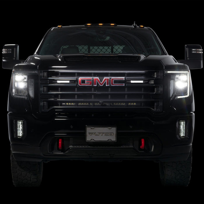 Putco Virtual Blade LED Grille Light Bar 8 Inch Pair for Silverado, Sierra, RAM, F-150, Super Duty, Tundra, Tacoma & Gladiator - image 1