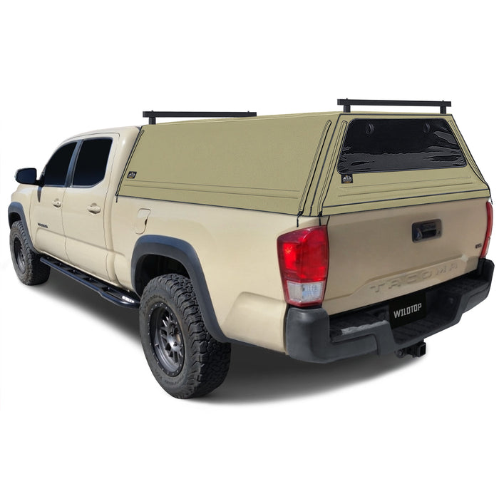 WildTop Soft Truck Cap for 2016-2023 3rd Gen Toyota Tacoma 6ft Bed (73.7 in) - image 9