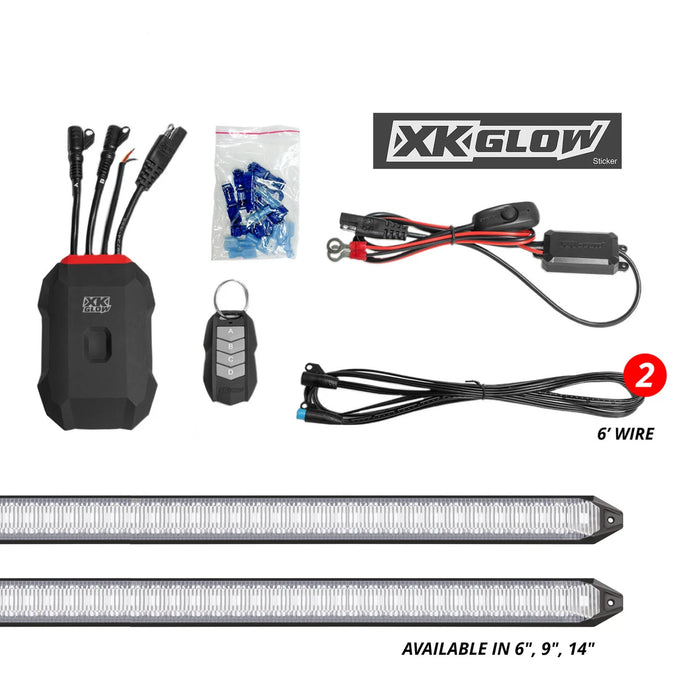 XK Glow XKmax RGB LED Grille Light Bar with DRL - image 8