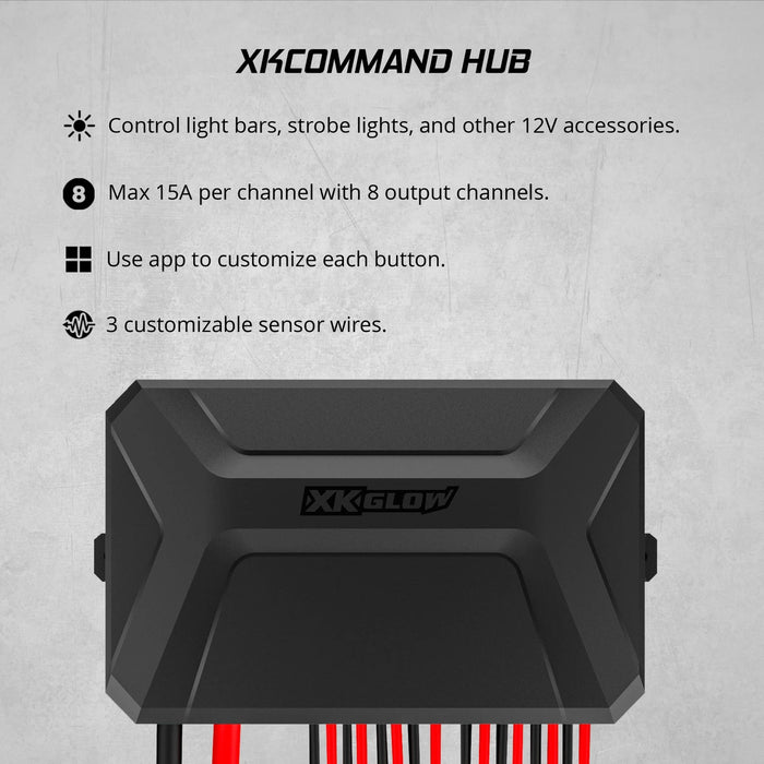 XK Glow XKcommand Bluetooth Off-Road Switch Panel - image 3