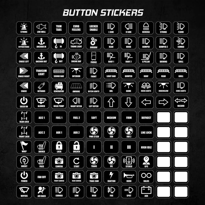 XK Glow XKcommand Bluetooth Off-Road Switch Panel - image 9