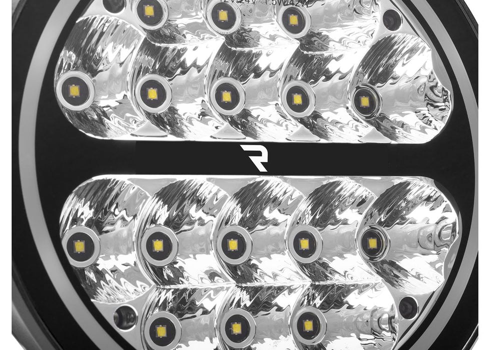 Go Rhino Xplor Blackout Series Maxround LED Off Road Lights - image 1