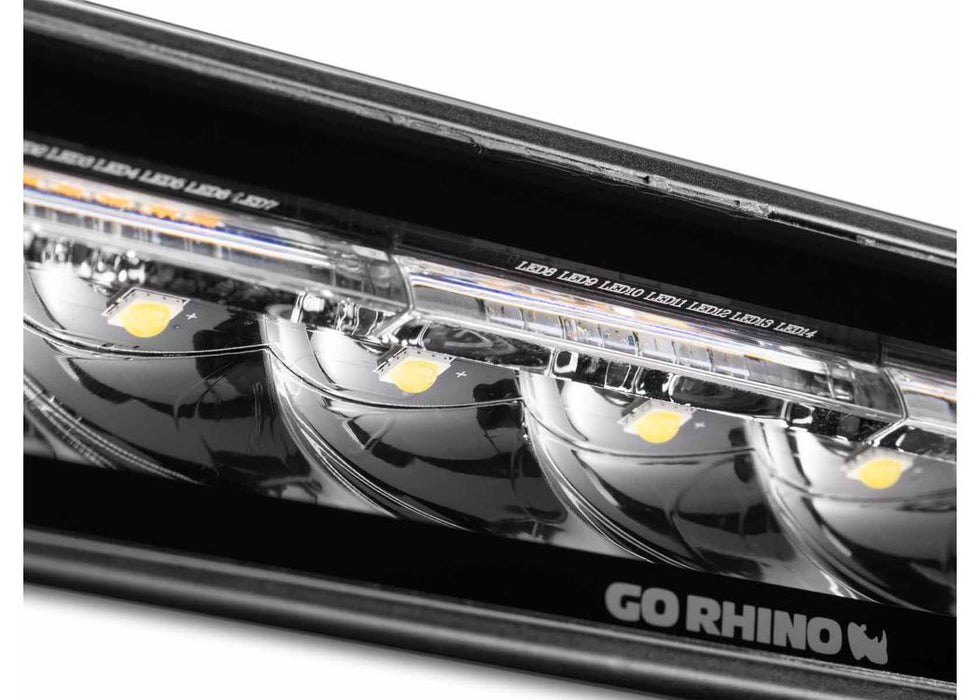 Go Rhino Xplor Blackout Series Sixline LED Pod Lights - image 8