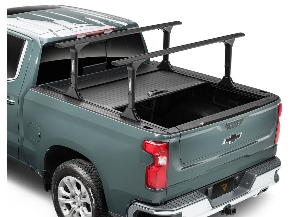 RealTruck FlushFit MRC-3000 Manual Retractable Tonneau Cover w/ T-Slot Rails - image 1