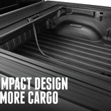RealTruck FlushFit MRC-3000 Manual Retractable Tonneau Cover w/ T-Slot Rails - image 6