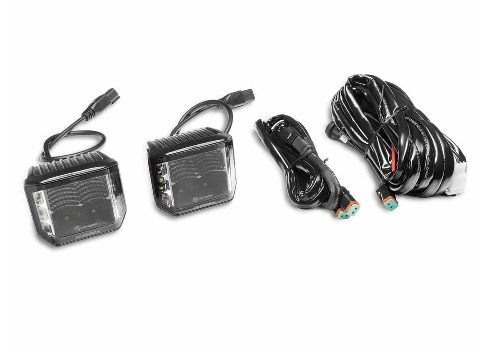 Go Rhino Xplor Blackout Series Sideline LED Pod Lights with Amber - image 11