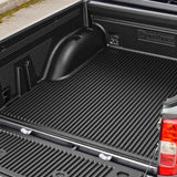 Duraliner drop-in bed liner installed, tailgate down