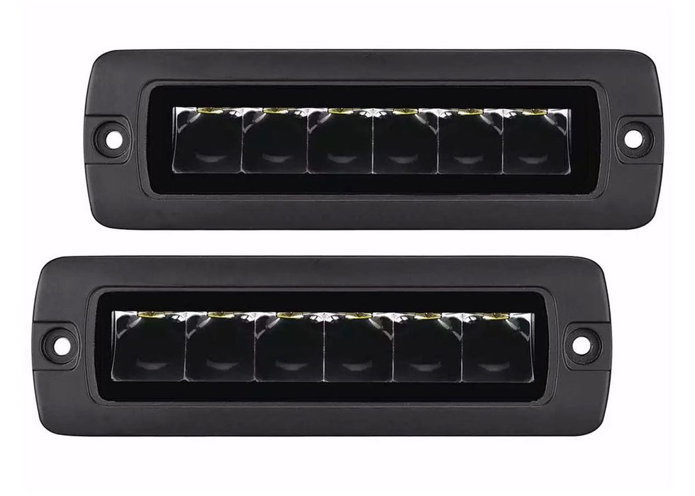 Go Rhino Xplor Blackout Series Sixline LED Pod Lights - image 3