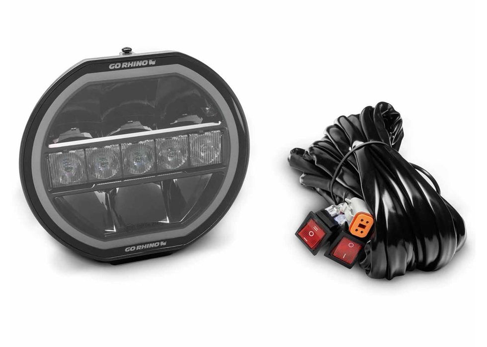 Go Rhino Xplor Blackout Series Maxline Hi/Low LED Off Road Light - image 9