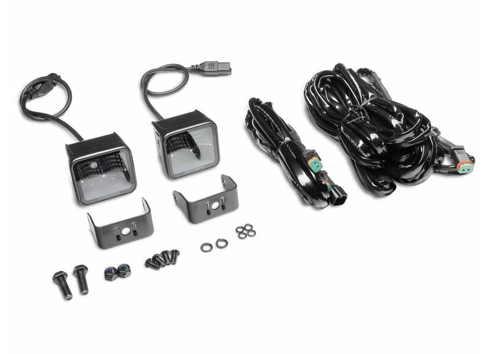 Go Rhino Xplor Blackout Series LED Cube Pod Lights - image 1