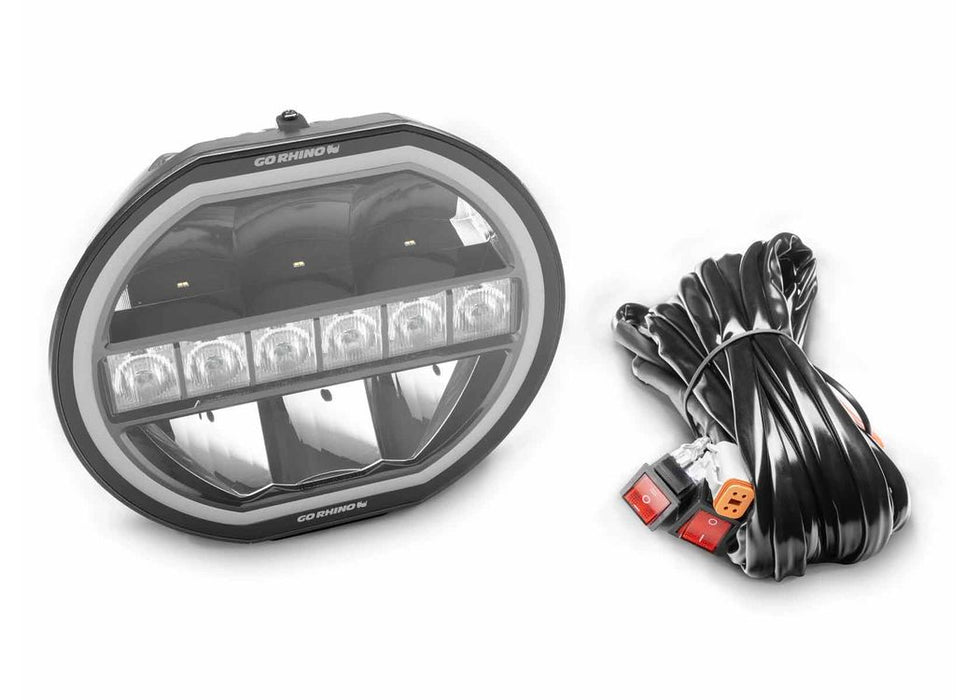 Go Rhino Xplor Blackout Series Maxline Hi/Low LED Off Road Light - image 8