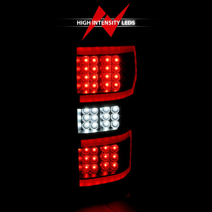 Anzo LED Tail Lights Kit with LED Third Brake Light for 2018 to 2020 Ford F-150 with Halogen Tail Lights, without BLIS - image 5