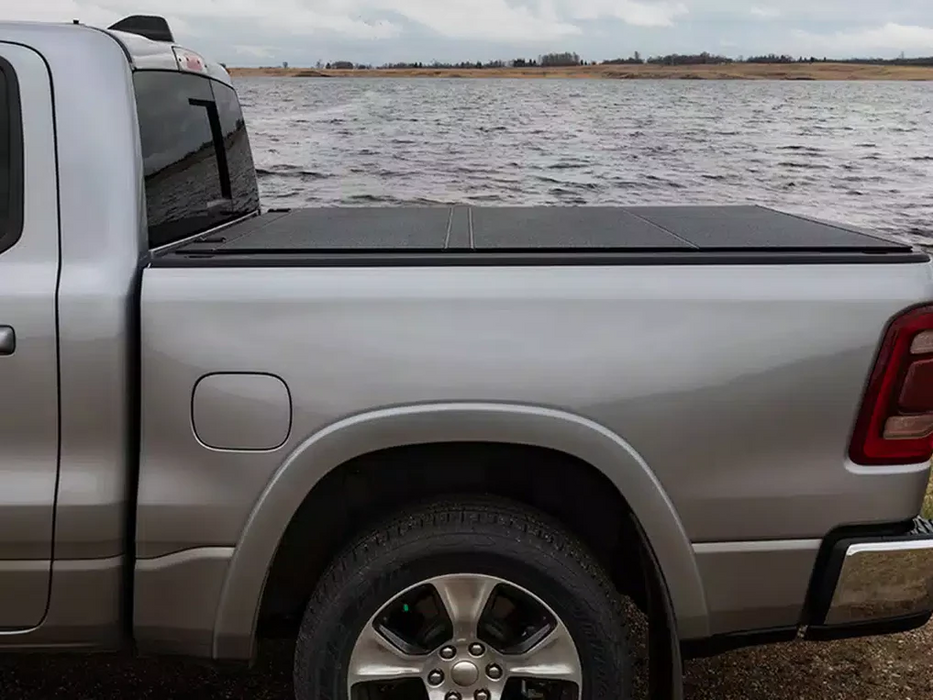 LOMAX Stance Low-Profile Hard Folding Truck Bed Cover