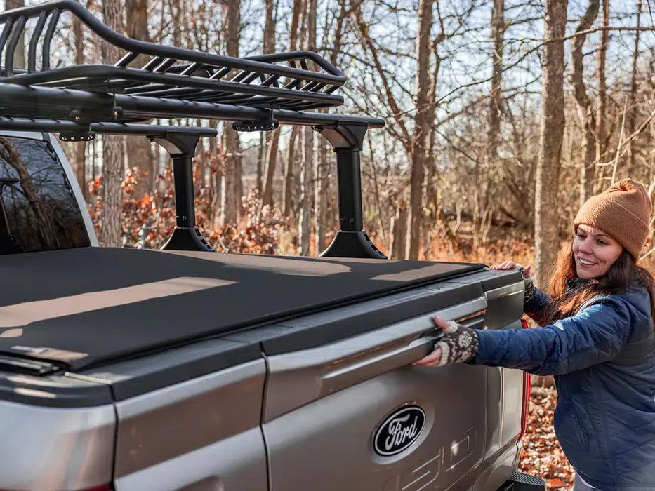 TruXedo Pro X15 TS Soft Roll-Up Tonneau Cover with T-Slot Rails
