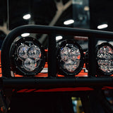 Rigid Industries 360-Series Laser Optic 6 Inch LED Pod Light Pair Kit with Wiring Harness: 360-Series Laser Optic 6 inch LED light pair