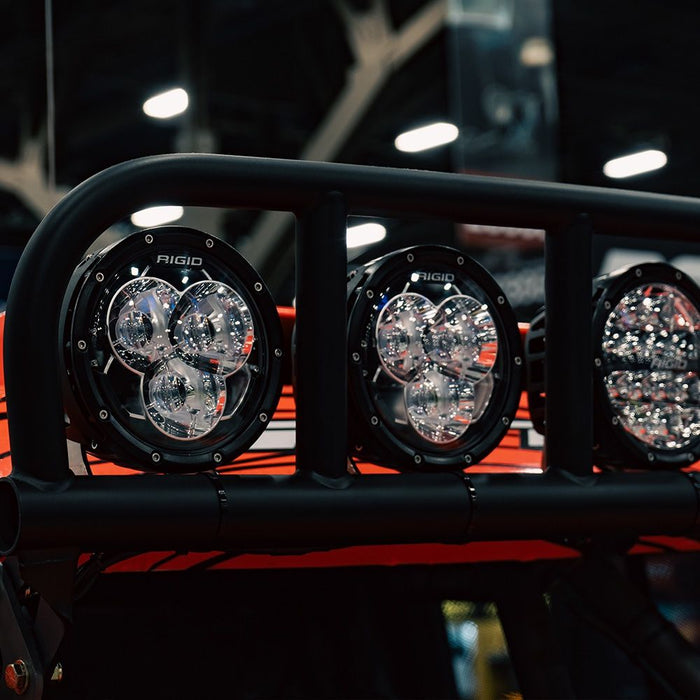Rigid Industries 360-Series Laser Optic 6 Inch LED Pod Light Pair Kit with Wiring Harness: 360-Series Laser Optic 6 inch LED light pair