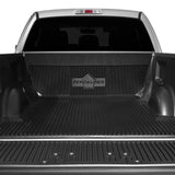 Duraliner over rail bed liner, skid-resistant ribbed floor detail