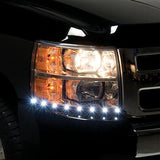 Putco DayLiner LED Headlight Strips for 2015-2019 Chevrolet Silverado 2500 & 3500 - image 1
