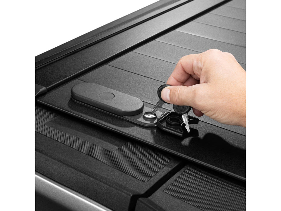 RetraxPRO FRC-4000 EZ-OFF Manual Retractable Tonneau Cover w/ T-Slot Rails