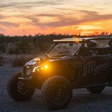 Rigid Industries Revolve 10 Inch LED Light Bar Kit with Amber Backlight and Wiring Harness: Revolve 10 inch LED light bar with amber backlight
