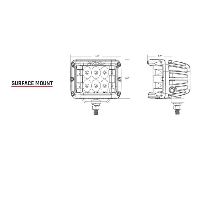 Rigid Industries A-Pillar Ditch Light Kit for 2022 to 2026 Toyota Tundra - image 14