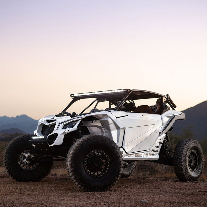 Rigid Industries Radiance+ SR-Series 10 Inch RGBW LED Light Bar Kit with Wiring Harness: Radiance+ SR-Series 10 inch RGBW LED light bar