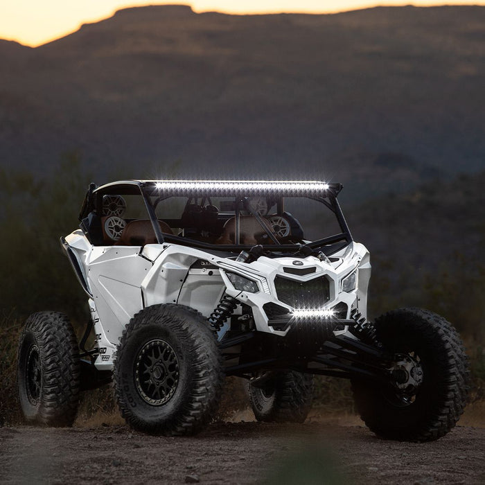 Rigid Industries Radiance+ SR-Series 10 Inch RGBW LED Light Bar Kit with Wiring Harness: Radiance+ SR-Series 10 inch RGBW LED light bar