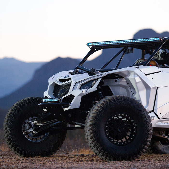Rigid Industries Radiance+ SR-Series 10 Inch RGBW LED Light Bar Kit with Wiring Harness: Radiance+ SR-Series 10 inch RGBW LED light bar
