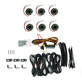KC HiLiTES Cyclone V2 LED Rock Light 8-Light Kit with Two-Light Add-On: Cyclone V2 rock light kit