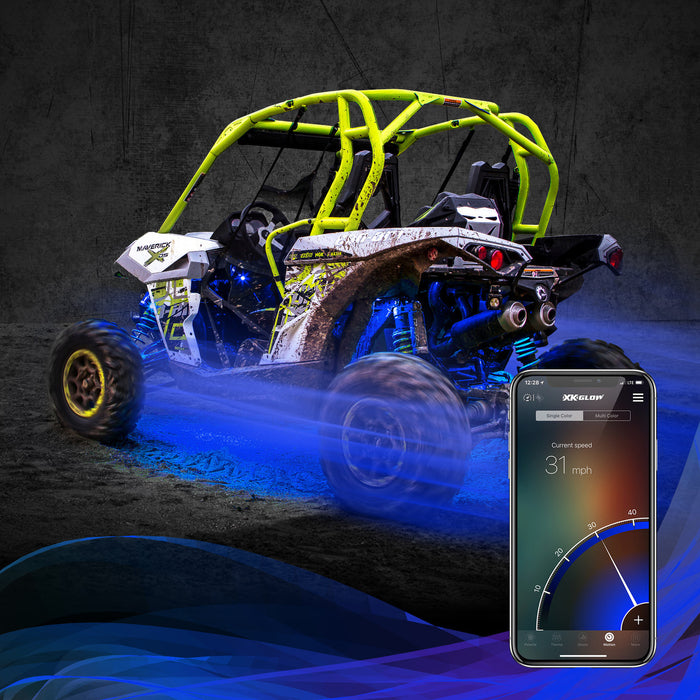 XK Glow XKchrome RGB LED Rock Light Kit - image 8