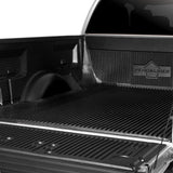 Duraliner under rail bed liner, skid-resistant ribbed floor detail