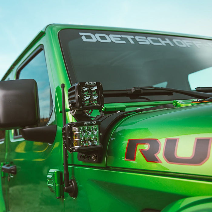 Rigid Industries Cowl Light Mounts for 2020 to 2026 Jeep Gladiator - image 16