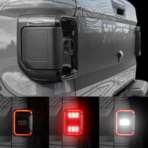 XK Glow Smoked Lens LED Tail Lights - image 2